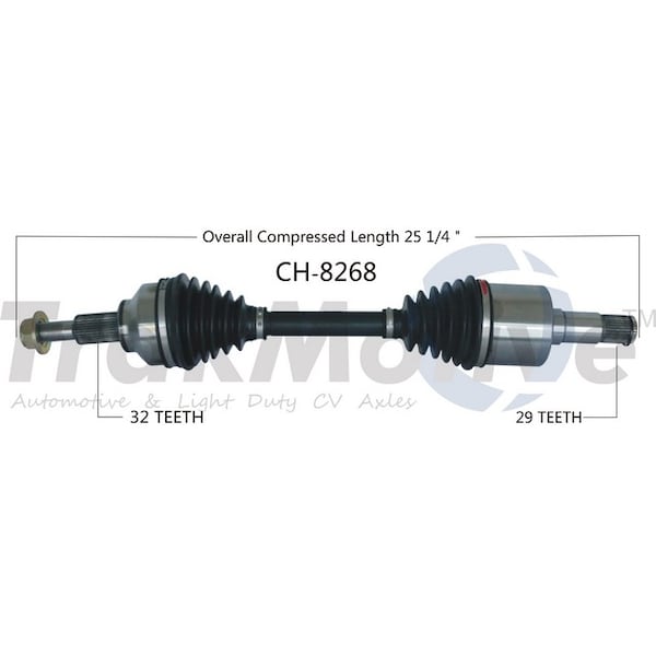 Surtrack Axle Cv Axle Shaft, Ch-8268 CH-8268 - main